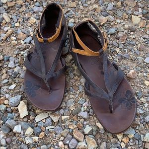 Merrell leather sandals.